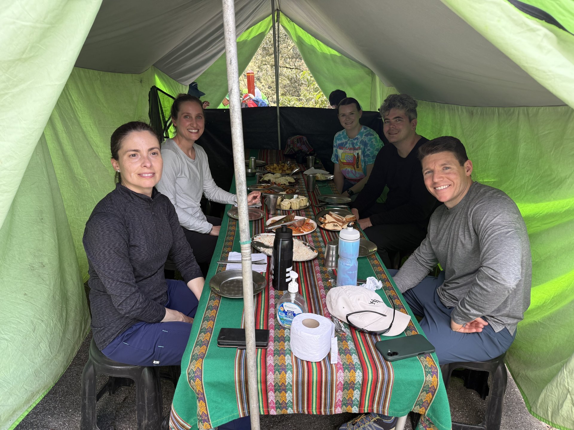 Lunch with the crew!