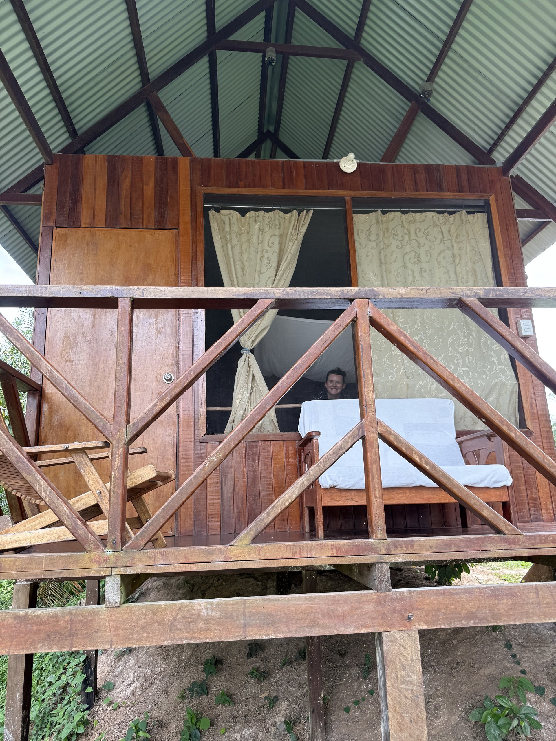Sunrise of Tambopata Bungalow Again