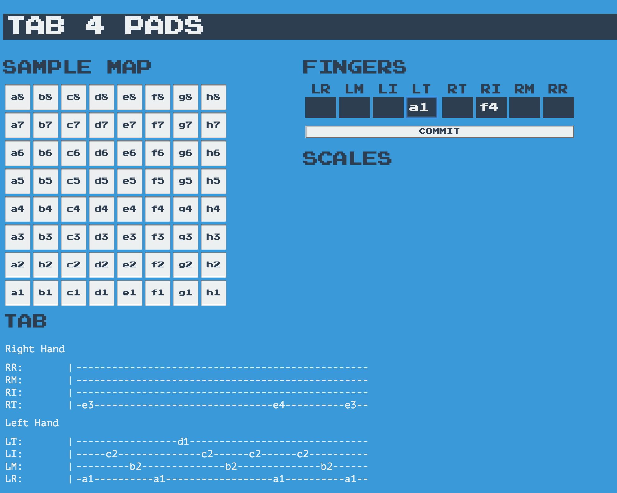 tabs4pads